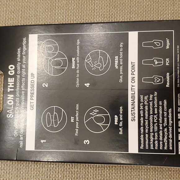 NEW OPI xPRESS/On Galac-Tips press on nails - Picture 4 of 6